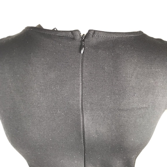 Lulus Fitted Hi Low Slit Deep V Neck Dress Formal - Picture 6 of 8